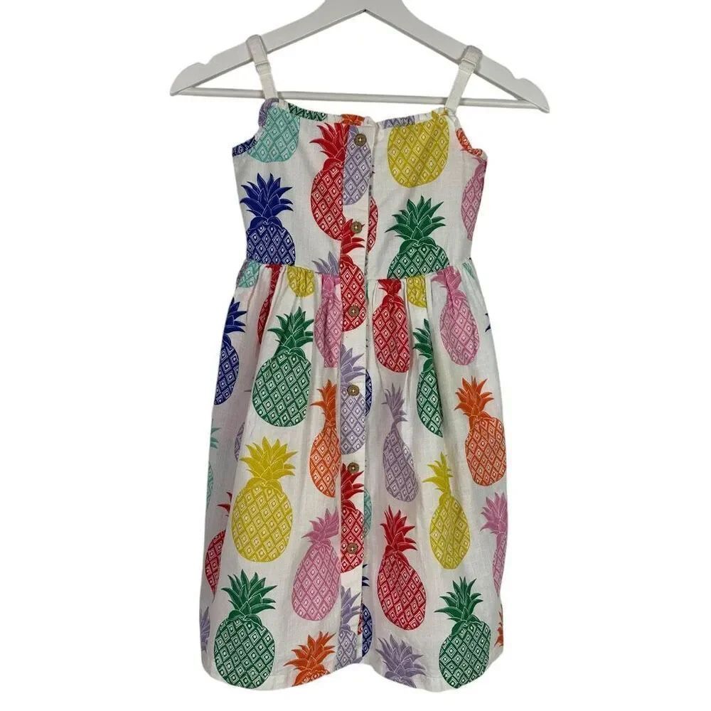 Mini Boden Pineapple Print Sundress 5-6 Years